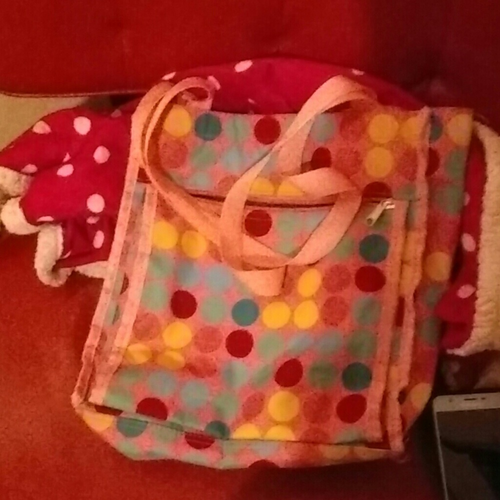 Poke a dot travel bag